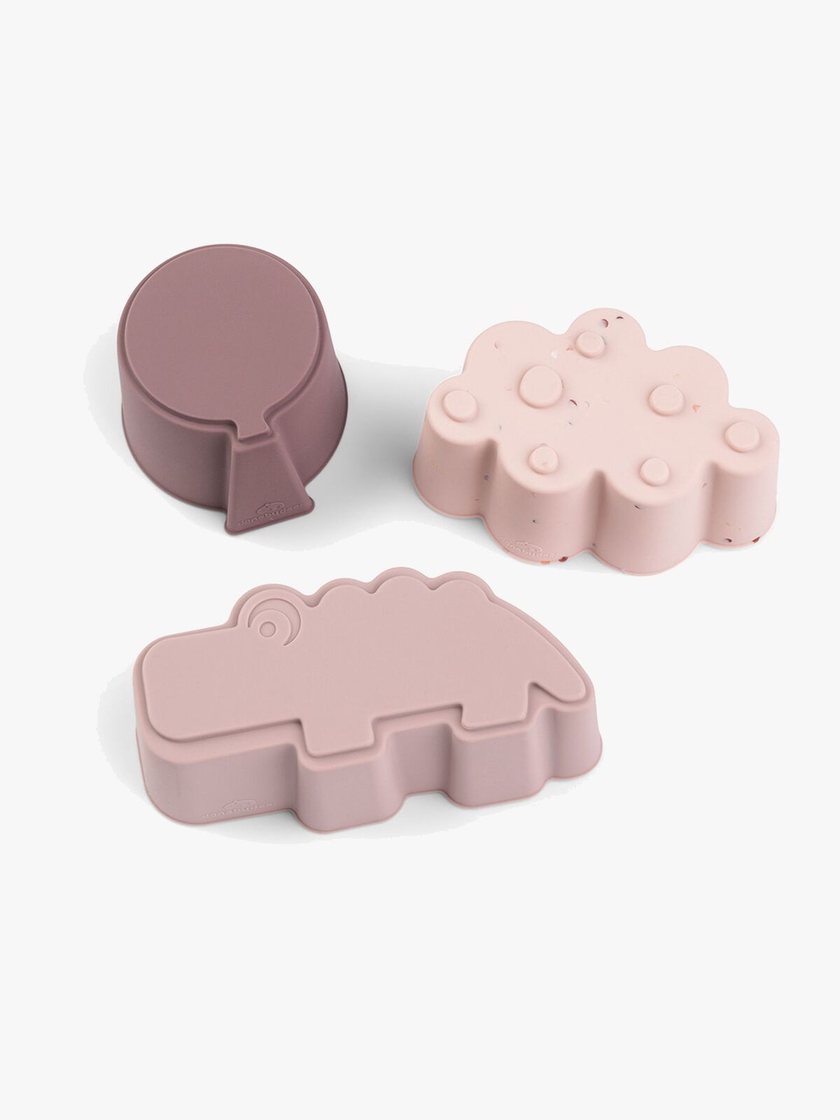 Done By Deer Happy Clouds Silikonimuotit 3-pack, Powder