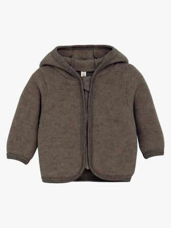 Huttelihut Villafleecetakki Merinovilla, Brown Melange