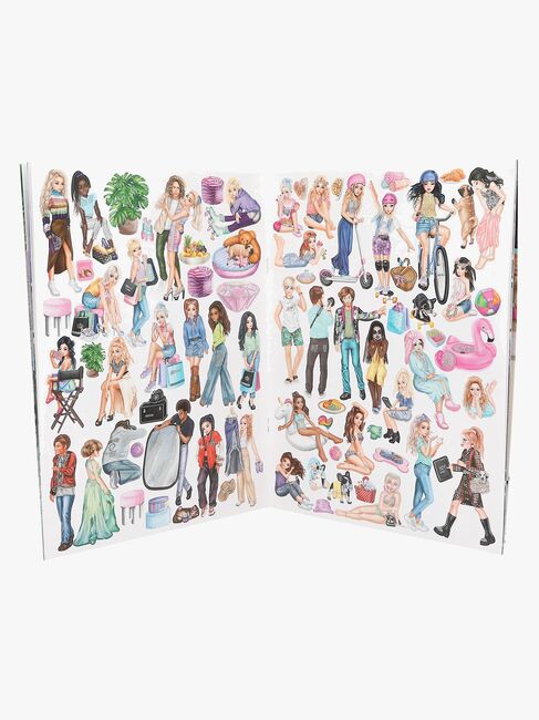 TOPModel Stickerworld Tarrakirja