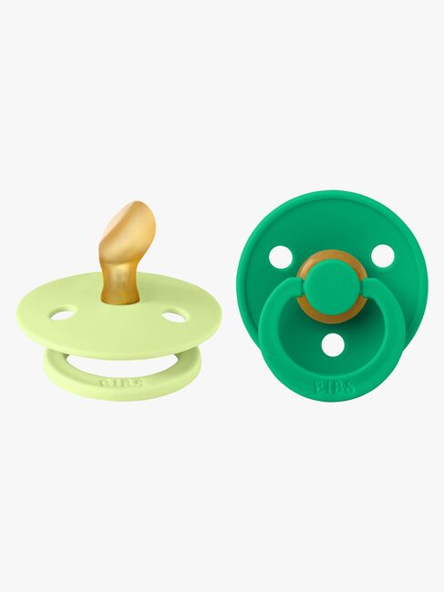 BIBS Colour Tutti 2-pack Lateksi Koko 1 Anatominen, Matcha/Cactus