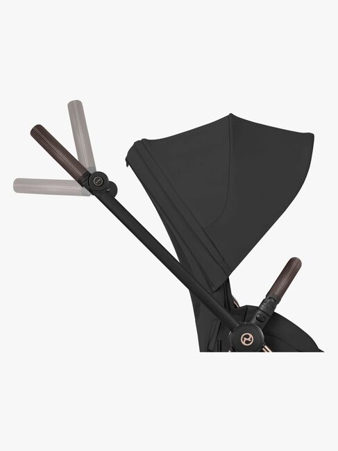 Cybex MIOS Comfort Yhdistelmävaunut, Matt Black/Sepia Black