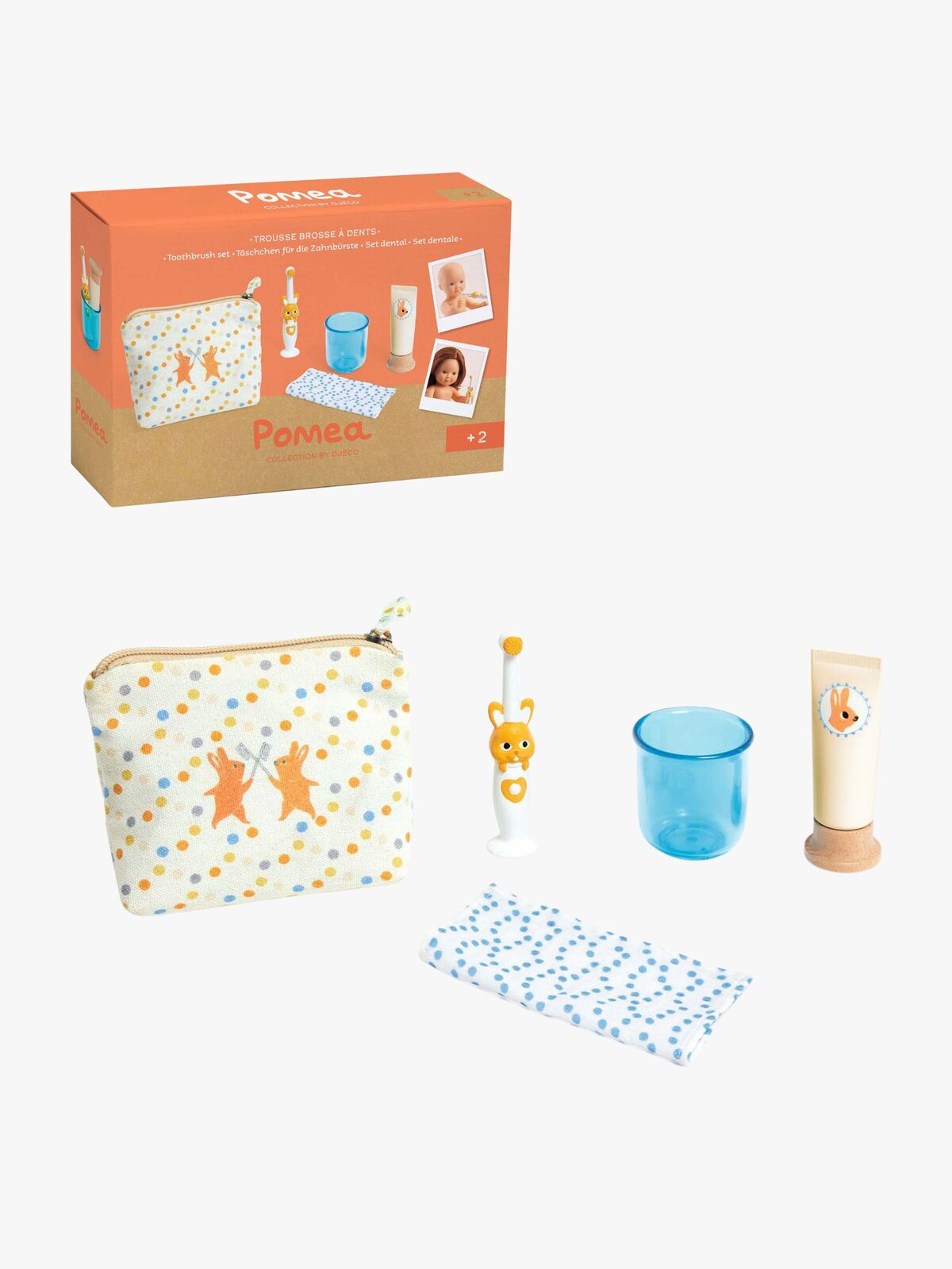 Djeco Toalettilaukku Nukkelle