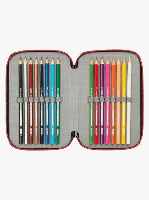 Marvel Spider-Man Miles Morales  Täytetty Kolmilokeroinen Penaali 37 Osaa, Musta