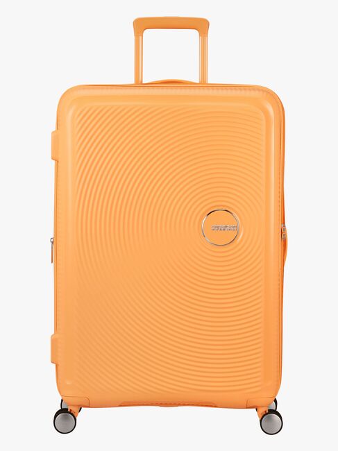 American Tourister Soundbox Spinner Matkalaukku 97-110L, Papaya Pop