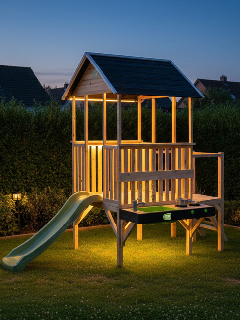 EXIT Panorama Leikkimökki + Liukumäki & Keittiö 350