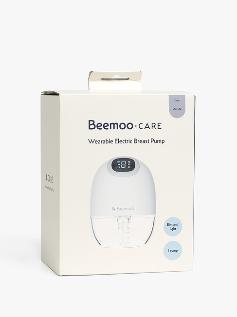 Beemoo CARE Wearable Slim Sähkökäyttöinen Rintapumppu Single, White