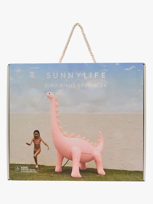 SUNNYLiFE Giant Dino  Puhallettava Sadetin, Into The Wild Pink