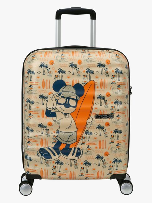 American Tourister Wavebreaker Disney Spinner Matkalaukku 35L, Mickey Super Surfer