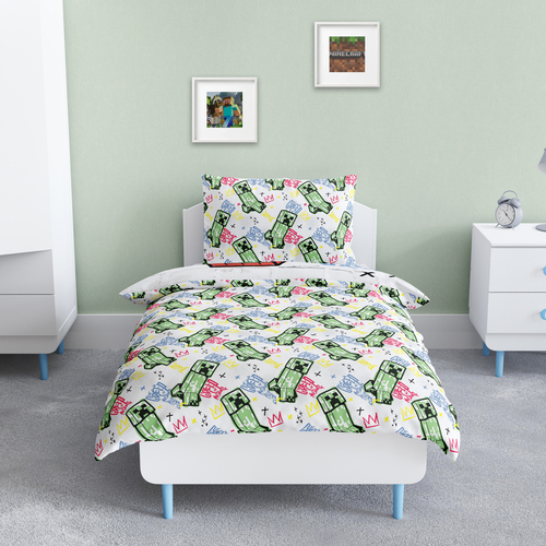 Minecraft Pussilakanasetti 140x200