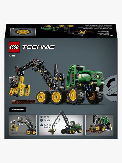 LEGO Technic 42218 Pyörillä varustettu John Deere 1470H ‑harvesteri