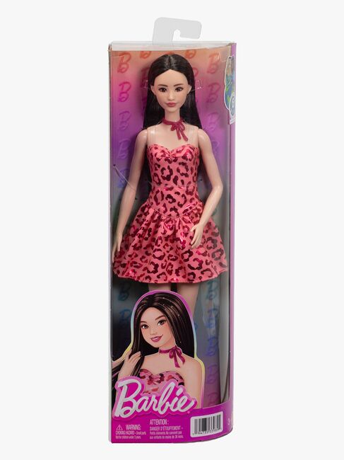 Barbie Fashionistas Nukke Leopardi, Vaaleanpunainen