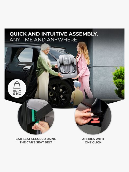 Kinderkraft COMFORT UP i-Size Turvaistuin, Pink