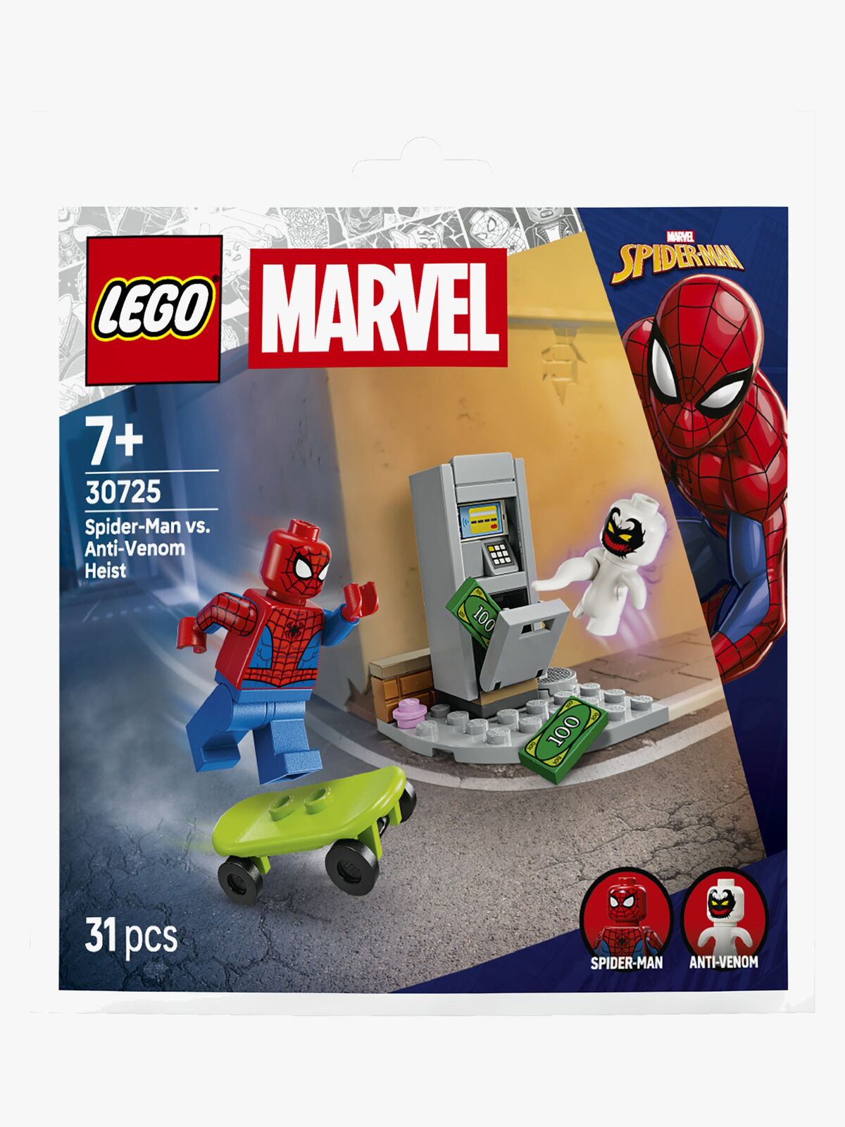 LEGO Super Heroes 30725 Spider-Man vastaan Anti-Venomin ryöstö