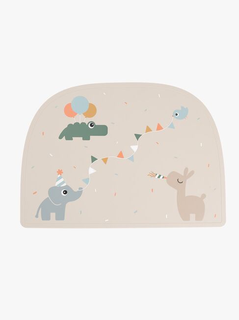 Done By Deer Celebration Ruokailualusta Silikoni, Sand