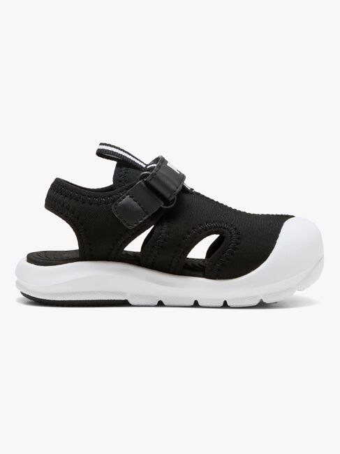 Puma Fun Racer V Infant Sandaalit, Black/White