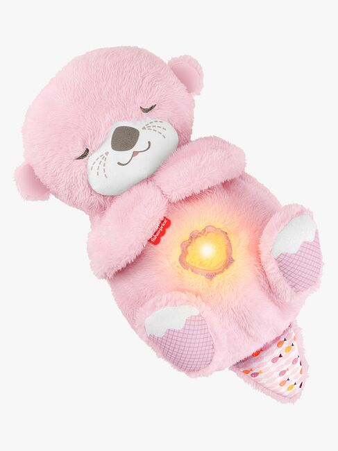Fisher-Price Soothe 'n Snuggle Aktivointilelu Saukko, Vaaleanpunainen