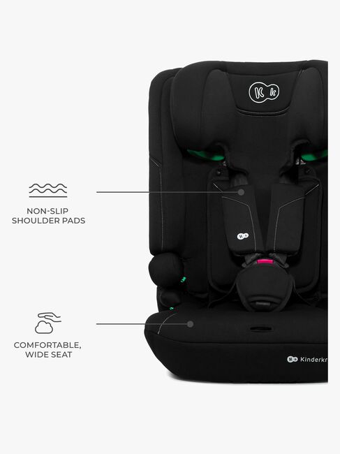 Kinderkraft I-COMFY i-Size Turvaistuin, Black