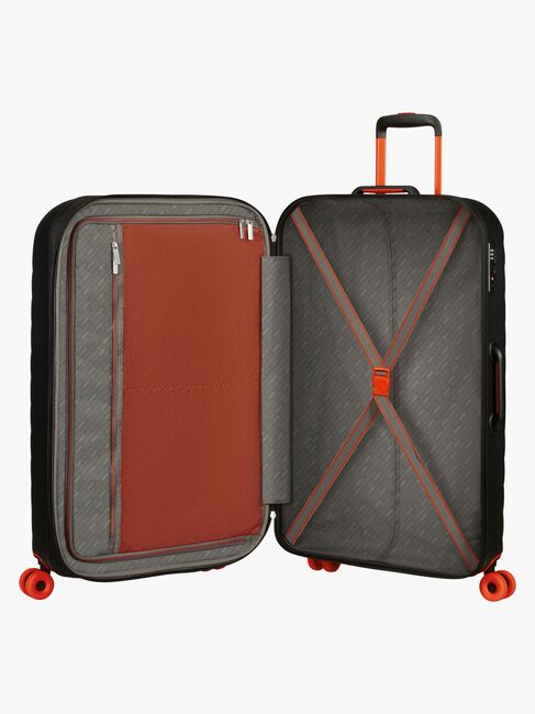 American Tourister Neovibe Spinner Matkalaukku 96-106L, True Black