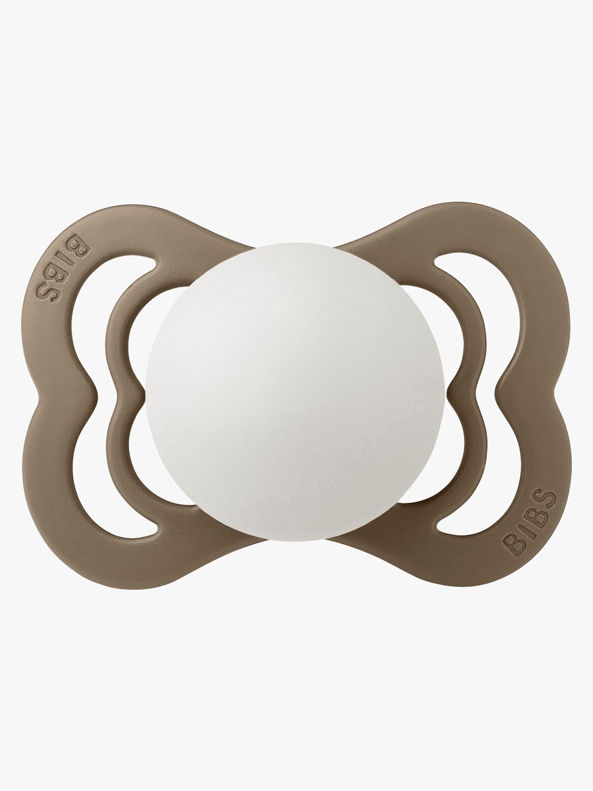 BIBS Supreme Tutti Silikoni Koko 1, Dark Oak Glow