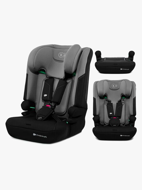 Kinderkraft I-COMFY i-Size Turvaistuin, Dark Grey