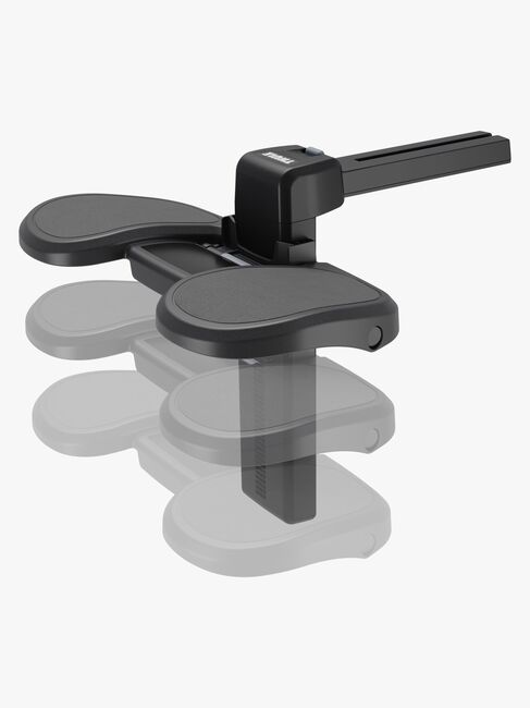 Thule Jalkatuki Turvavyöistuimeen, Musta