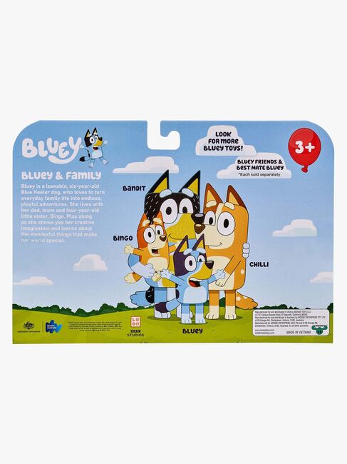 Bluey & Family Figuurit 4-pack