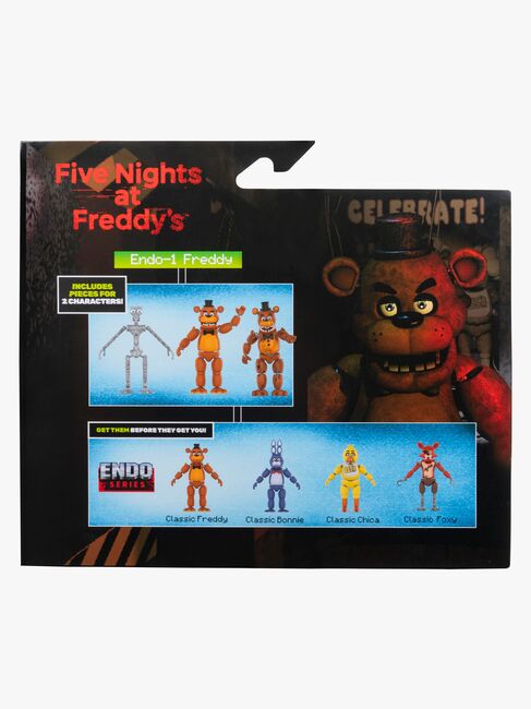 Five Nights at Freddy's Endo Figuurisetti 3-pack, Lajiteltu