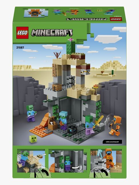 LEGO Minecraft 21587 Zombityrmä