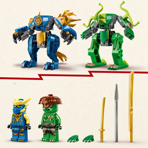 LEGO Ninjago 71853 Jayn lohikäärmerobottitaistelu