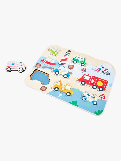 Hape Nuppipalapeli Pelastusautot 10