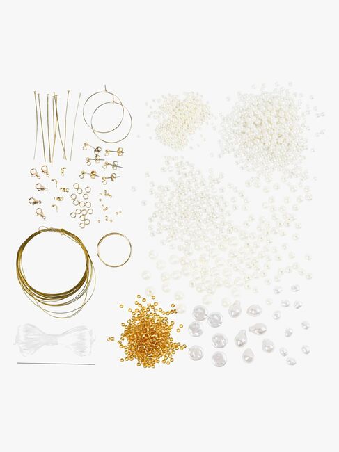 Creativ Company Askartelusetti Korut Helmiäinen DIY