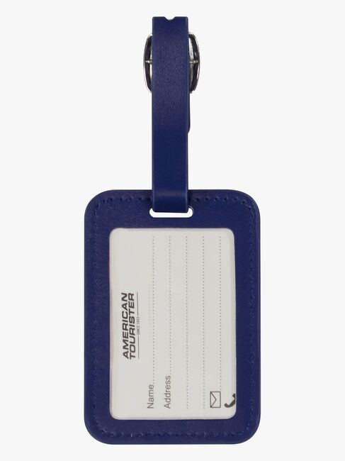 American Tourister Matkalaukun Nimilappu 2-pack, Dark Blue