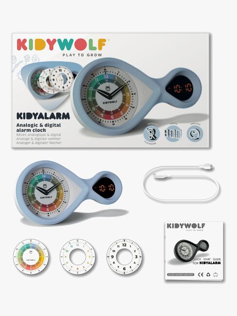 Kidywolf KIDYALARM Herätyskello, Sininen