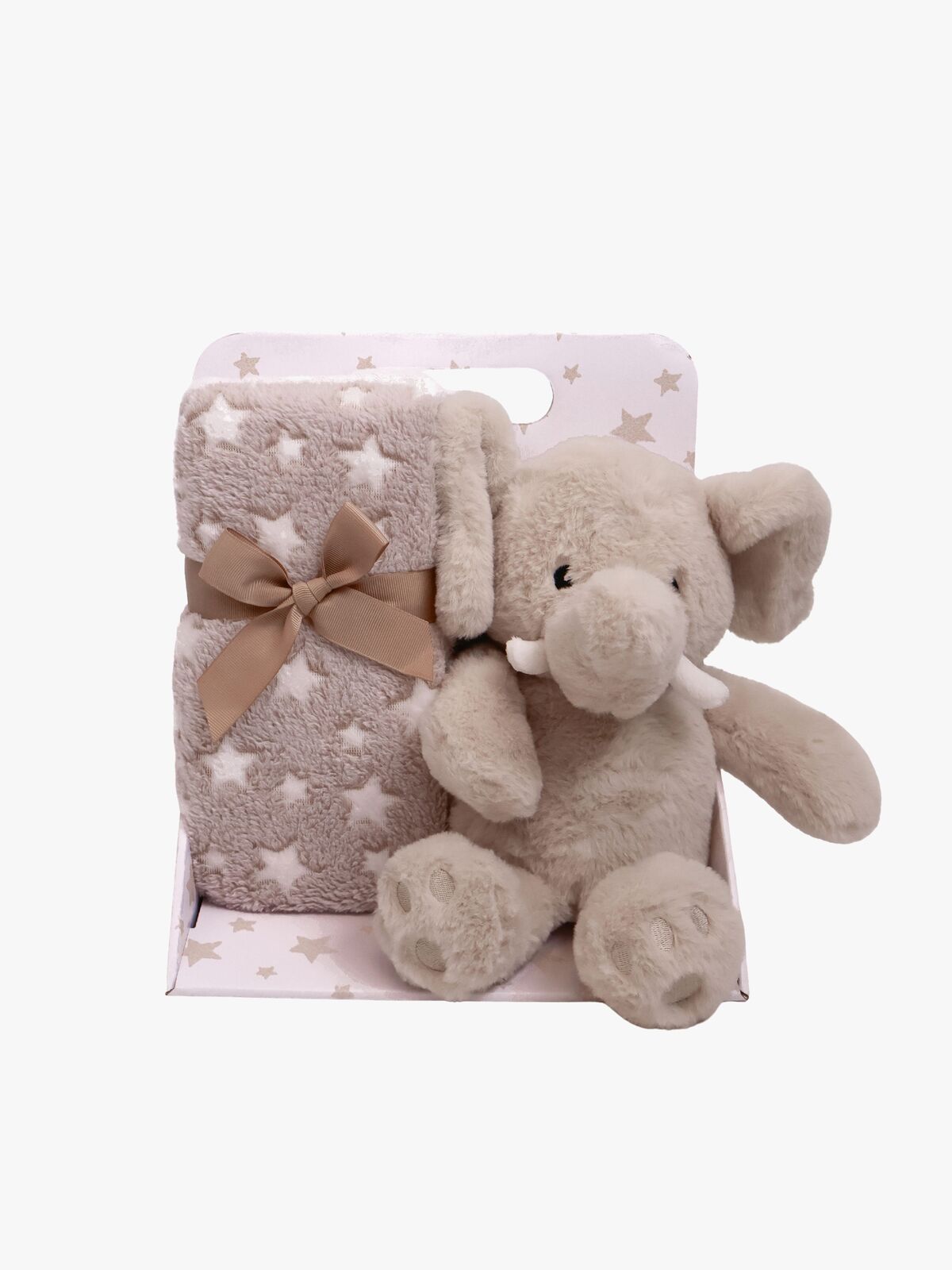CarloBaby Norsu Fleeceviltti + Pehmolelu, Beige