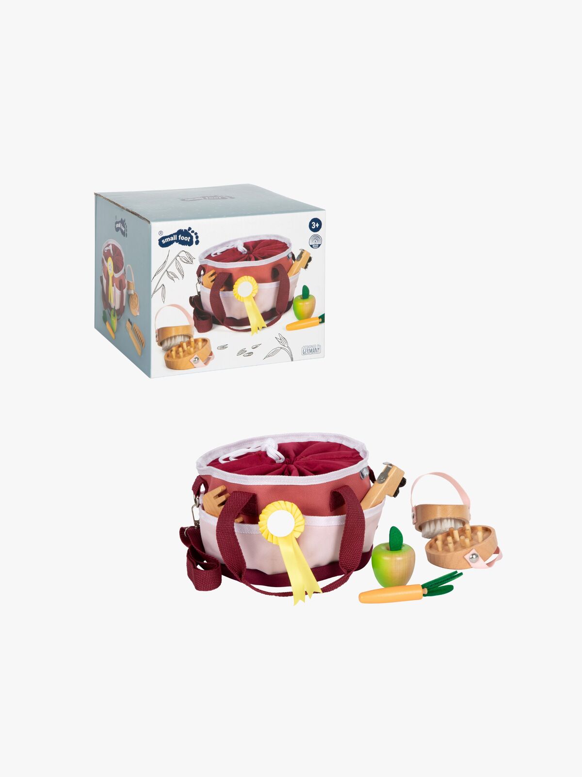 Small Foot Hoitosetti Keppihevoselle, Punainen