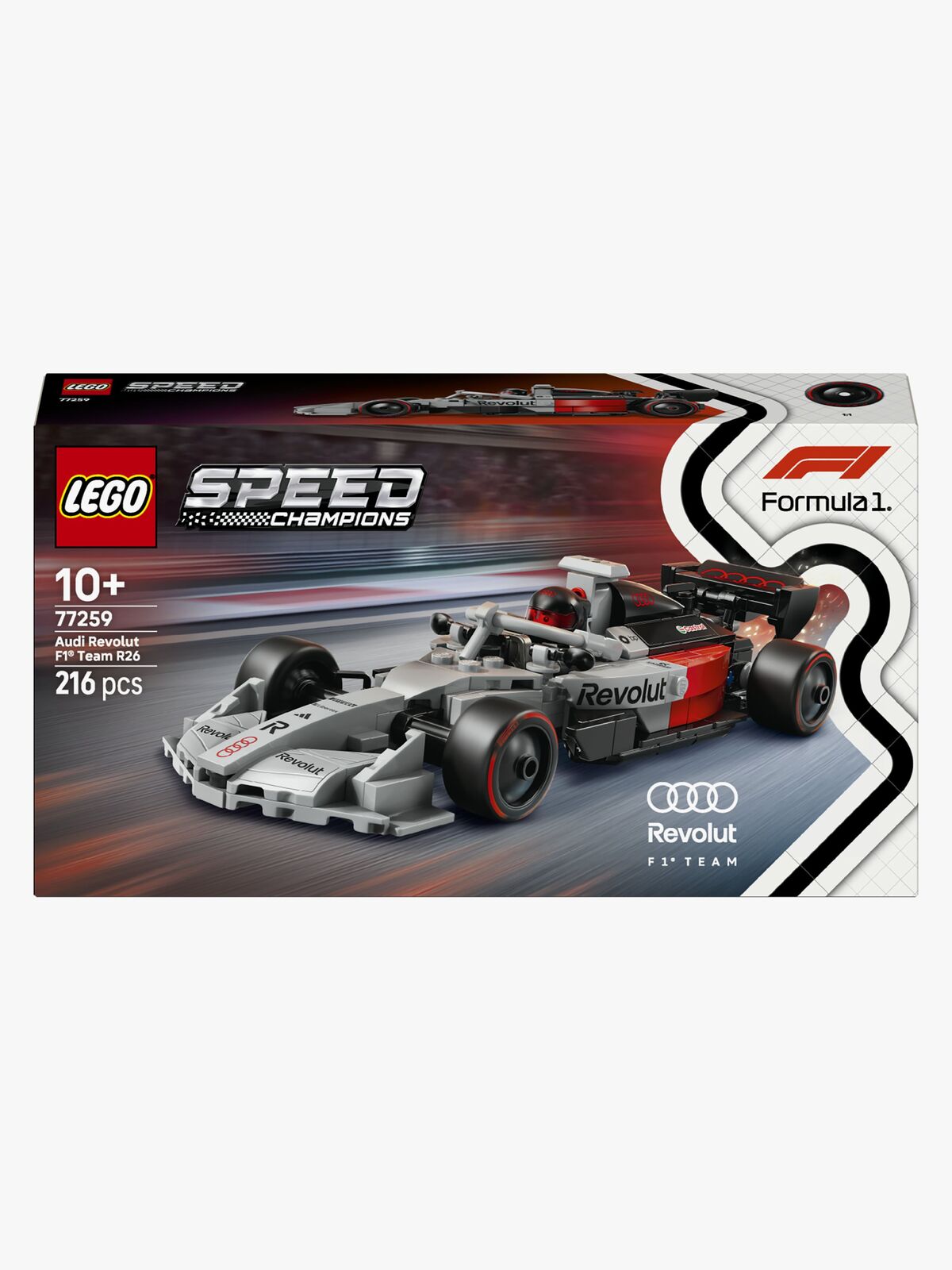 LEGO Speed Champions 77259 Audi Revolut F1 Team R26 ‑kilpa-auto