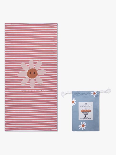 Swim Essentials Kylpypyyhe, Daisy Flowers