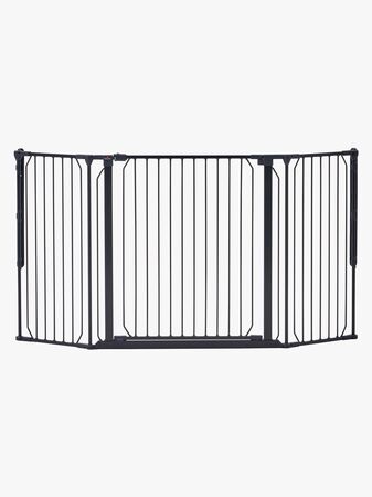 BabyDan CombiFit M Turvaportti 90–146 cm, Musta