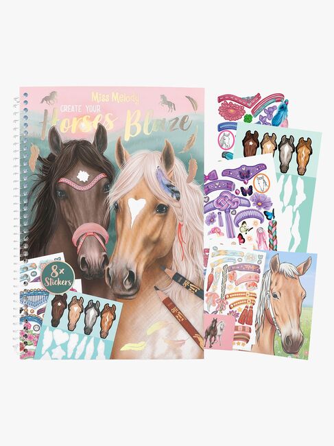 Miss Melody Värityskirja + Tarrat