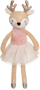 Teddykompaniet Ballerinas Peura Ruth 40 cm, Vaaleanpunainen