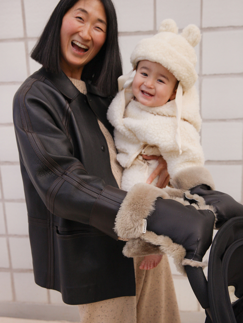 BINIBAMBA Merino Teddy Pipo, Milk