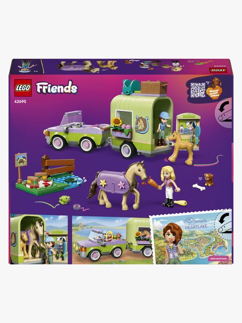 LEGO Friends 42695 Hevosen ja varsan kuljetusvaunu
