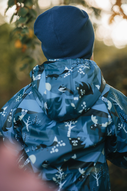 Lindberg Lekhyttan Vuorellinen Sadeasu, Sininen/Musta