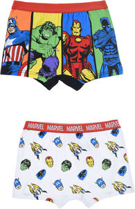 Marvel Avengers Bokserit 2-Pack, Stripes