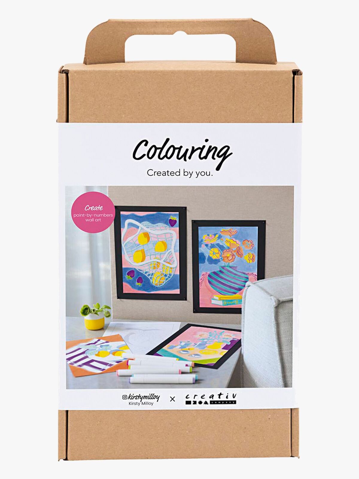 Creativ Company Värityssetti DIY Väritys Tussit