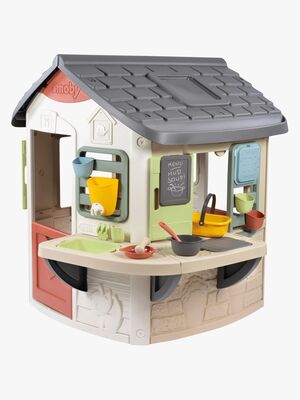 Smoby Life Leikkimökki + Mutakeittiö