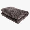 KMCarpets Stripe Viltti 130x170, Hiilenharmaa