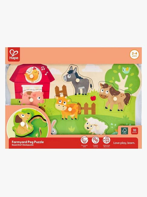 Hape Nuppipalapeli Maatilan Eläimet 10