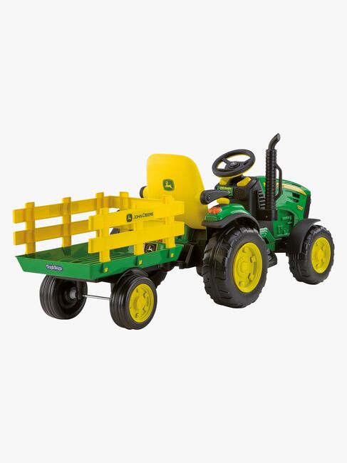 Peg Perego John Deere Ground Force Sähkötraktori + Perävaunu