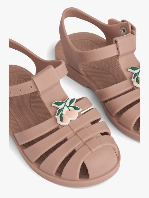 LIEWOOD Bre Sandaalit + Riipukset, Peach/Dark Rose